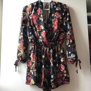 Floral romper